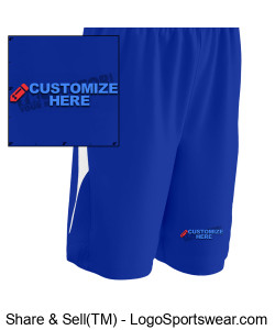 Youth Pivot Reversible Basketball Short ~ Customized Design Zoom